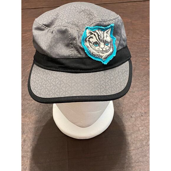 Alice in Wonderland Cheshire Cat Cadet Cap Alt Punk Fantasycore‎ Disney Goth - Picture 2 of 8